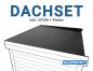 Preview: EPDM DACH SET (Dachbahn in verschiedenen Breiten und Längen + BlueTek Kleber + Walze mit Griff)