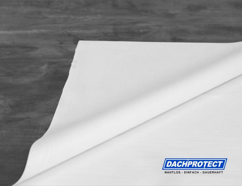 Experte rundum Dachfolien, Kleber & Entwässerungen - DACHPROTECT ES EPDM  Dachbahn 1,5mm weiß 3,05m